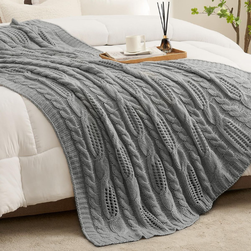Throw Blanket - Heather Gray